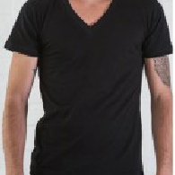 tshirt guys Men's Black V-neck